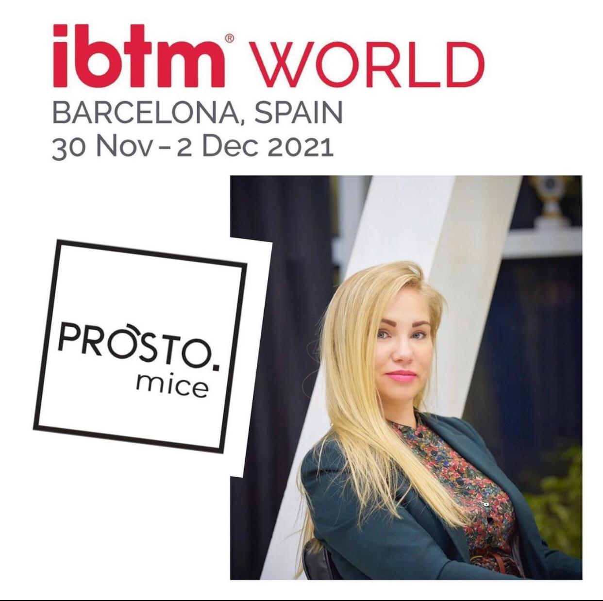 PROSTO mice на выставке IBTM WORLD в Барселоне