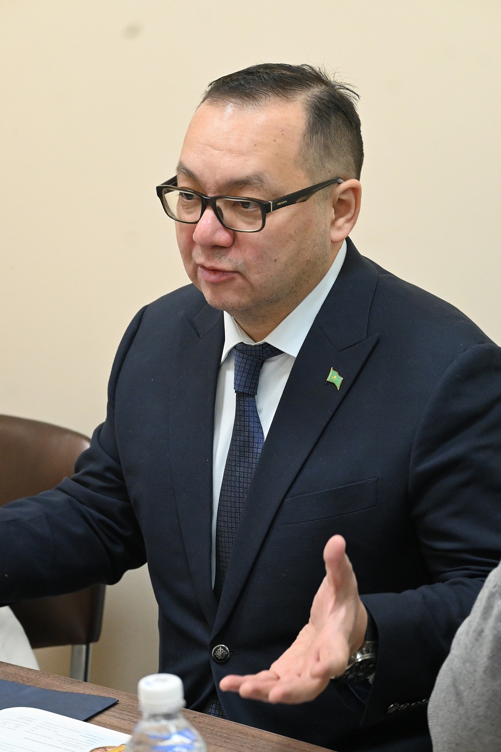 Первая встреча с советником-посланником Посольства Республики Казахстан в Российской Федерации состоялась в Центре поддержки экспорта Камчатского края